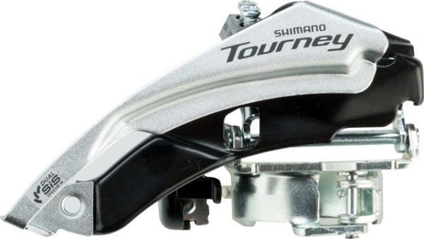 Переключатель передний Shimano Tourney TY500 универсальная тяга EFDTY500TSX6