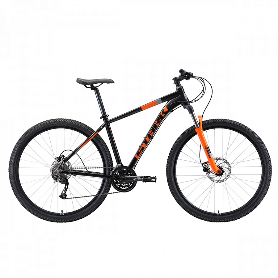 Велосипед Stark'19 Router 29.4 HD чёрный/оранжевый/серый