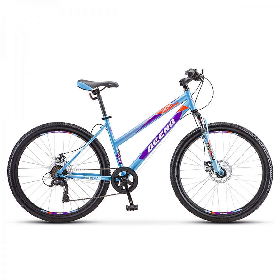 Велосипед 26" Десна 2600 MD V010 Голубой/Фиолетовый (LU094201)