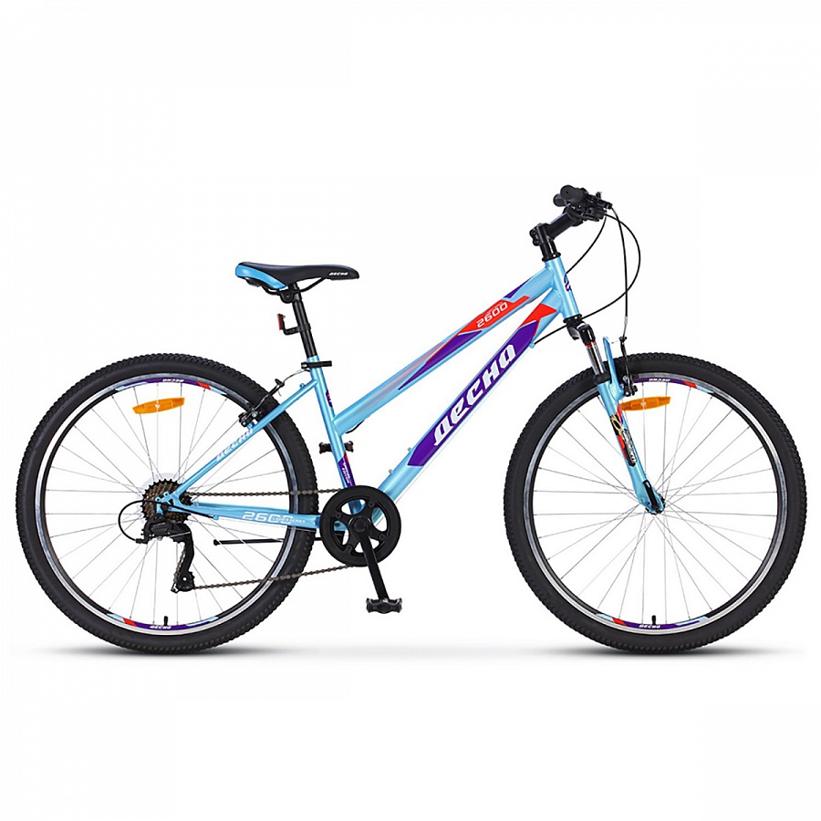 Велосипед 26" Десна 2600 V V030 Голубой/Фиолетовый (LU086313)