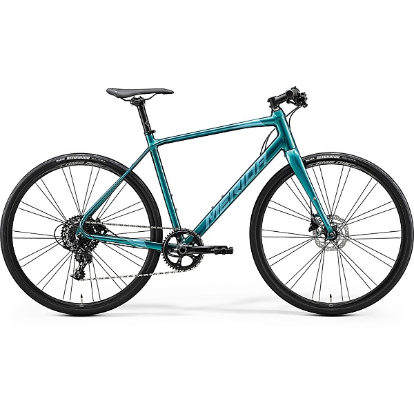 Велосипед Merida Speeder Limited GlossyGreen-Blue/Teal 2020