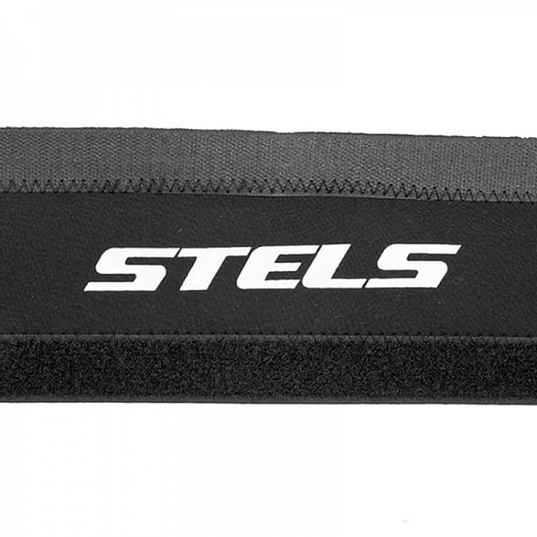 Накладка на перо рамы STELS лайкра/неопрен 255х112/93 мм, чёрная/200041