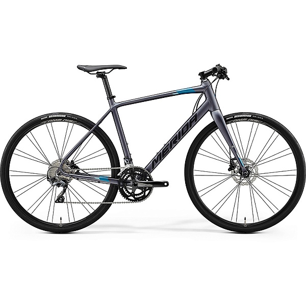 Велосипед Merida Speeder 500 MattAntracite/Black/Blue 2020