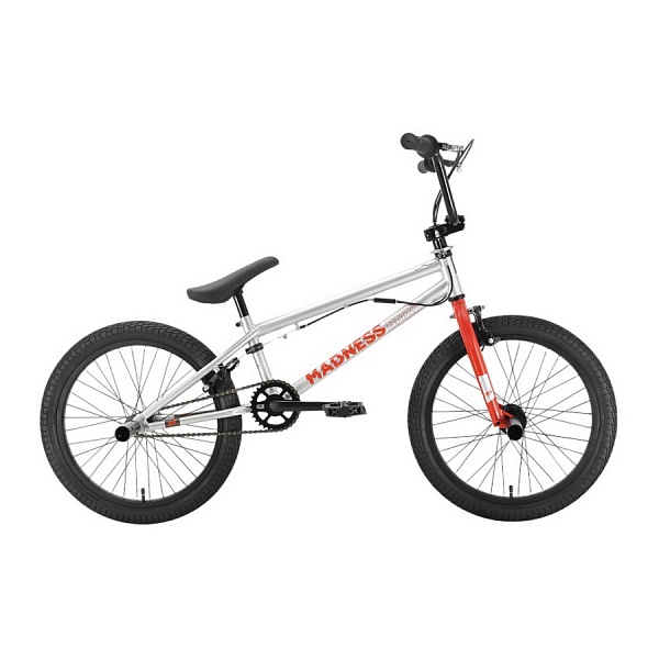 Велосипед Stark'22 Madness BMX 2 серый/оранжевый HQ-0005128