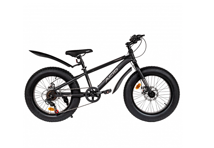 Велосипед 20" ACID Y 260 Black Flat/Dark Gray 2026